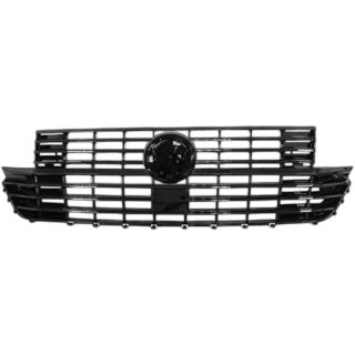 Parrilla delantera Volkswagen T6 +2020 Negro Brill