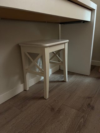 Taburete INGOLF IKEA blanco