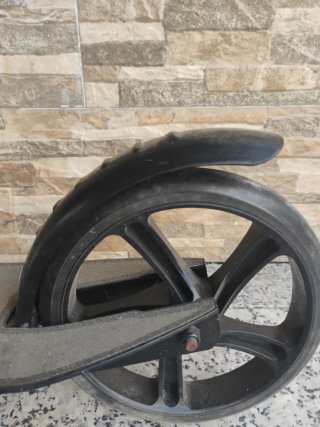 Patinete plegable negro