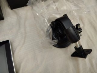 Pantalla para coche con soporte