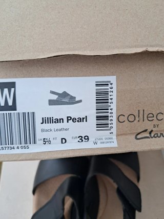Sandali Clarks Donna Nere Beige