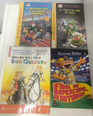 Libros de lectura para cursos de infantil