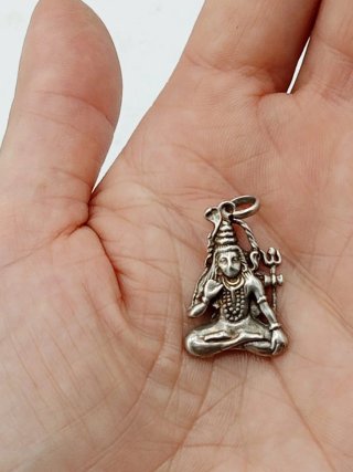 Ciondolo Shiva Argento 3x2 cm