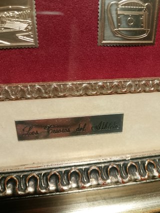 Cuadro Sellos Plata925 Centenario athletic1997/98