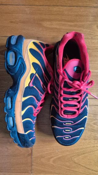 Zapatillas Nike TN Air Max Plus Negras Naranja