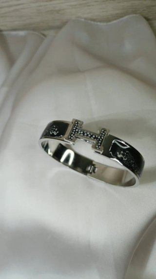 Pulsera Chapada Plata y Acero H