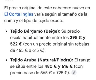 Cabecero Cama individual  90 cm Terciopelo Beige