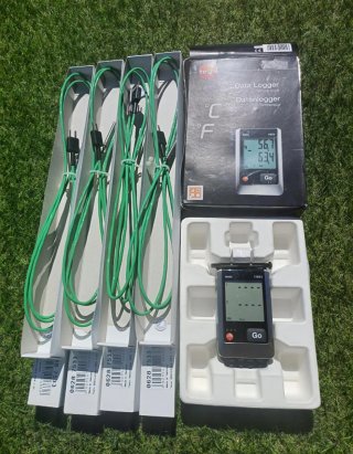 Testo 176 T4 + 4 Sondas Nuevas 0628 7533