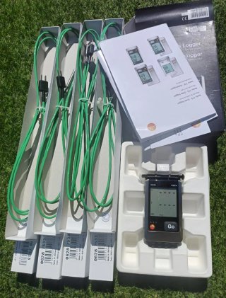 Testo 176 T4 + 4 Sondas Nuevas 0628 7533