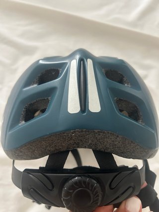 Casco infantil de bici con cohete