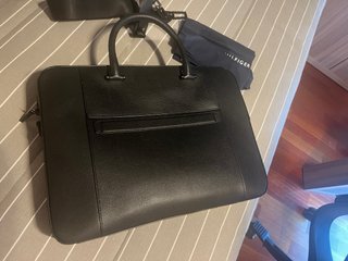 Maletín Tommy Hilfiger Negro 40x30x7cm