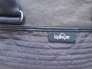 Bolso Kipling marrón y negro