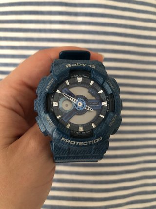 Reloj Casio Baby-G azul denim + Caja original