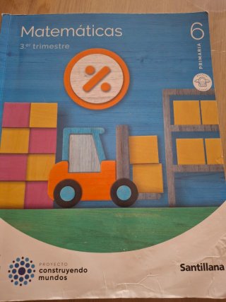 Libro de matemáticas de 6 primaria 3 trimestre