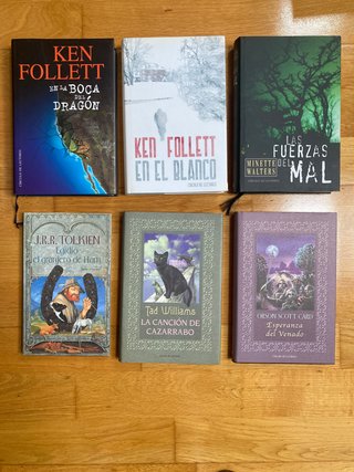 Lote de 5 libros (Círculo de Lectores)