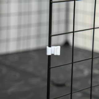 Recinto per Conigli Modulabile in Metallo con Scal