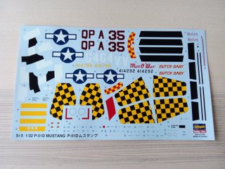 P-51D MUSTANG MAQUETA HASEGAWA 1/32