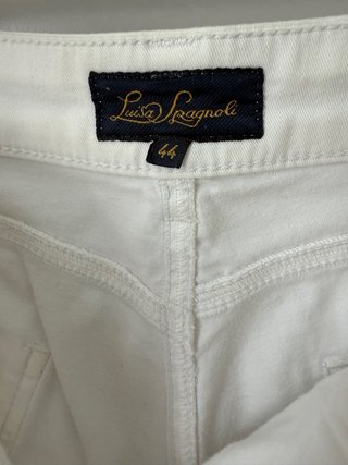 Jeans bianchi donna Brand Luisa Spagnoli