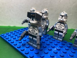 Minifigure Star Wars Clones Wolfpack fase 1