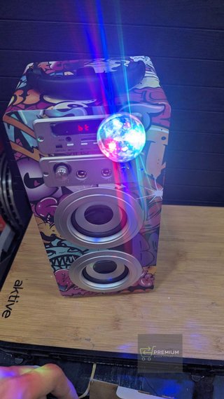 Dynasonic Karaoke Altavoz Bluetooth Portatil