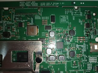 Tarjeta de TV Samsung para repuesto