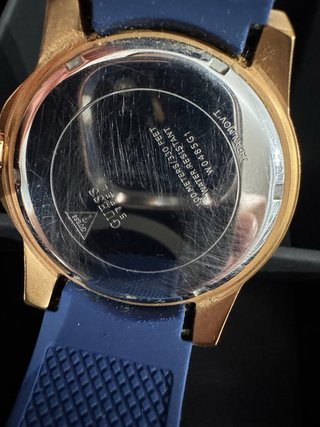 Reloj Guess W0485G1 Azul y Dorado