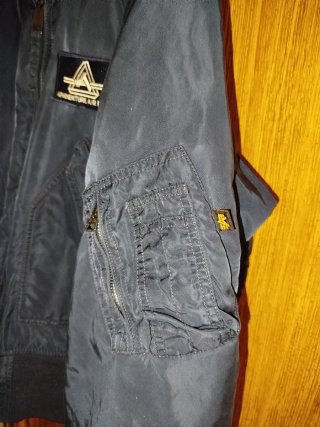 Chaqueta Bomber Alpha Industries Negra