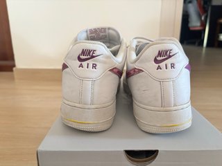 Nike Air Force 1 Bianche Viola Tg 46