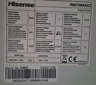 Frigorífico Hisense Inox