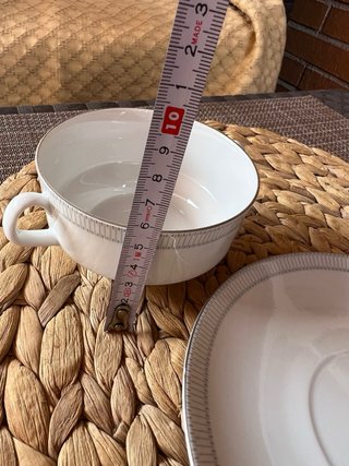 Taza Caldo Porcelana Alemana Bavaria Vintage