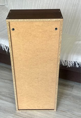 Vitrina Ikea madera y cristal