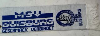 Sciarpa FC St. Pauli / MSV Duisburg