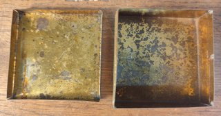 Caja metálica Farmacia Dr. Masó Arumí Barcelona