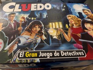 Juego de mesa Cluedo y Carcasson