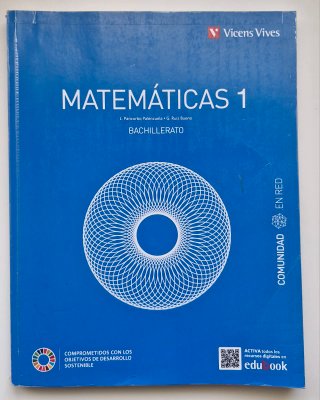 Lote libros 1.º Bachillerato Vicens Vives EduBook