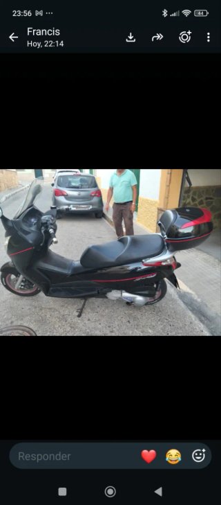 Honda Swing Negra Maxi-Scooter 125cc