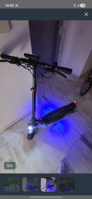 Patinete Eléctrico Scooter IX3