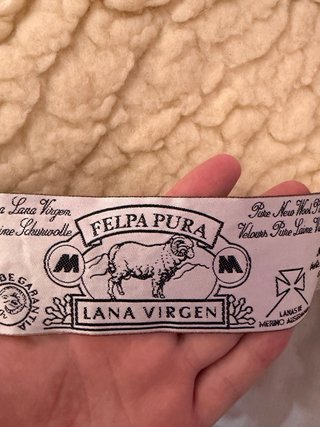 Manta de Lana Virgen Merino 140x200 cm Felpa Pura
