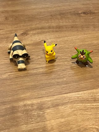 Cinturón Pokémon con Pokebolas y Figuras