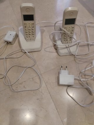 Teléfono Inalámbrico Motorola Blanco
