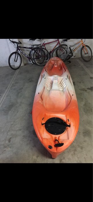 Kayak Doble Insumergible Naranja