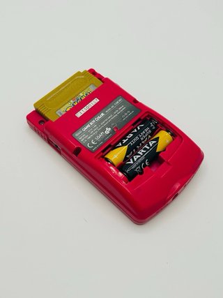 Nintendo Game Boy Color Rosso + Pokémon Oro