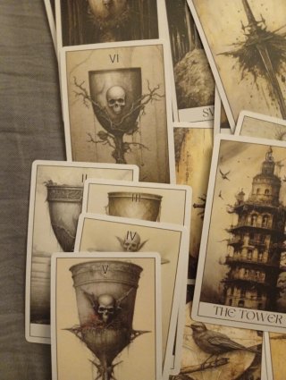 Baraja de Tarot Horror naipes