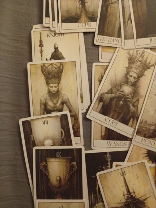 Baraja de Tarot Horror naipes