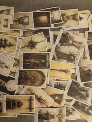 Baraja de Tarot Horror naipes