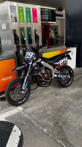 Derbi 49cc Supermotard Morado