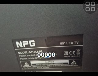 Televisor 55 Smart TV NPG, con Fire Stick