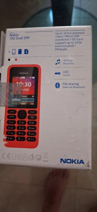 Móvil Nokia 130 Dual SIM (No Carga)