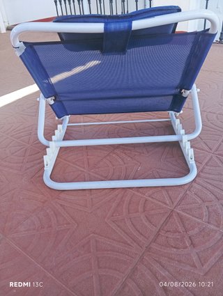 Respaldo cama ajustable azul