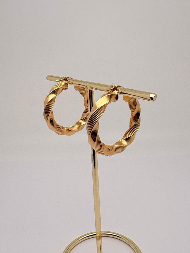 Pendientes Aro Oro 18k 4,60g